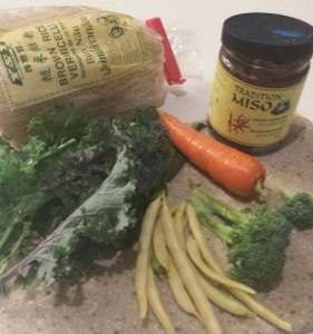 Healthy Reboot. Carrots, Miso, Kale