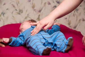 abdominal baby massage